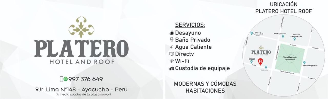 Platero Hotel Ayacucho Exteriör bild