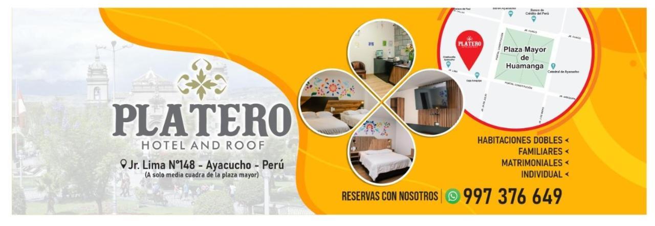 Platero Hotel Ayacucho Exteriör bild